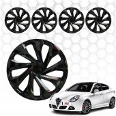 Alfa Romeo Giulietta Jant Kapağı (ABS Plastik) - (Siyah - 14") - 1