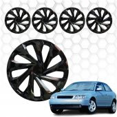 Audi A3 Jant Kapağı (ABS Plastik) - (Siyah - 15") - 1