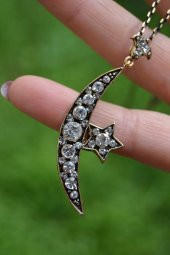 STONEAGE Türk Ay Yıldız Otantik Bayan Kolye thumbnail 3