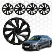Cupra Formentor Jant Kapağı (ABS Plastik) - (Siyah - 15") - 1
