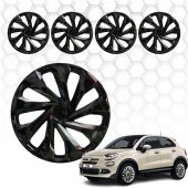 Fiat 500X Jant Kapağı (ABS Plastik) - (Siyah - 16") - 1