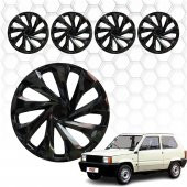 Fiat Panda Cross Jant Kapağı (ABS Plastik) - (Siyah - 14") - 1