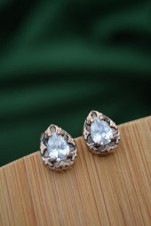 STONEAGE Elmas Model Bronz Küpe thumbnail 3