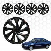 Ford Escort Jant Kapağı (ABS Plastik) - (Siyah - 16") - 1