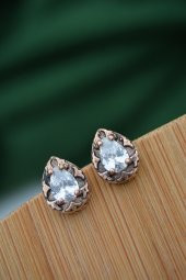 STONEAGE Elmas Model Bronz Küpe thumbnail 4