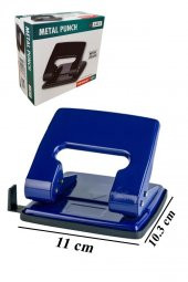 Delgeç Orta Boy Mavi 30 Sayfa Metal 1 Adet Enerji Tasaruflu Mimaks E-30/M Delegeç Perfaratör 1 Adet - 1