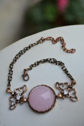 STONEAGE Pembe Kuvars Bileklik thumbnail 2