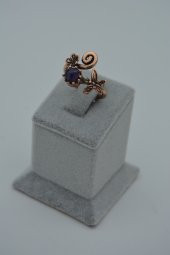 STONEAGE ÖZEL TARASIM AMETİST YÜZÜK thumbnail 4