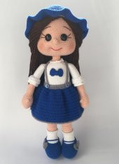 Mavişim Maviş Bebek Amigurumi Organik Oyuncak - 1