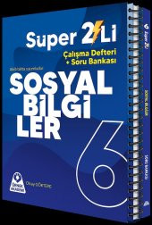 6. Sınıf Süper İkili Sosyal Bilgiler Seti Örnek Akademi - 1