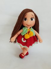 Bahar Bebek Amigurumi Organik Oyuncak - 1