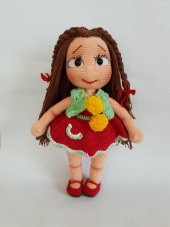 Bahar Bebek Amigurumi Organik Oyuncak - 2