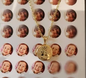 Altın Resimli Kolye Hayat Ağacı Tasarım Doç Zincir thumbnail 6