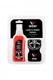 Wörf Lastik Tampon Parlatıcı 200 ml + Sünger Set - 1