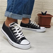 Fiyra 554 Lacivert Kısa Unisex Sneaker Keten Spor Ayakkabı - 4