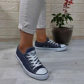 Fiyra 554 Füme Kısa Unisex Sneaker Keten Spor Ayakkabı - 4