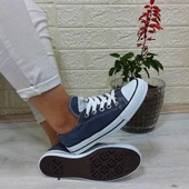 Fiyra 554 Füme Kısa Unisex Sneaker Keten Spor Ayakkabı - 2