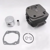 Kmtmak Husqvarna 365 Motorlu Testere Kare Boğaz Silindir Piston Conta 48mm Kesim Motoru Gömlek piston - 2