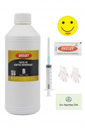 Ekoset hp Smart Tank 500 515 530 615 uyumlu Siyah mürekkep 1Litre - 2