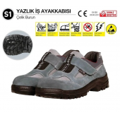 414 Yazlık Çelik Burunlu İŞ Güvenlik Ayakkabısı - 1