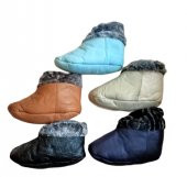 Çocuk Unisex Deri Panduf Çarık - 1