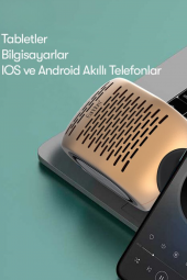 MC5 Bluetooth Bağlantılı HD Ses Çıkışlı Fuchsia Karaoke Mikrofon - 3