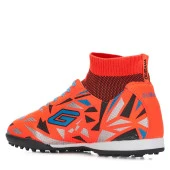 Albishoes Erkek Bilekli Çoraplı Çim Dişsiz Düz Halısaha Krampon Futbol Ayakkabısı - 3