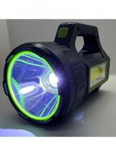 Kama PS-T95 30W Uzun Menzilli Solar Panelli Powerbank+Usb Çıkış S.o.s Lu Ultra Güçlü Ledli Şarjlı Feneri - 2