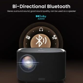 Artlii Amento 5G WiFi Otomatik Odaklama Akıllı Dış Mekan Projektörü - 4K - 4