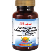 BALEN KALSİYUM&MAGNEZYUM&ÇİNKO 90 KAPSÜL 709 MG - 1