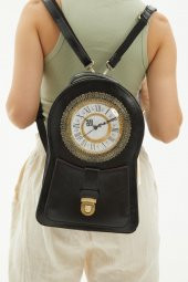 İthal Duvar Saat Model Çanta - 5