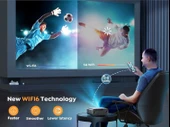 YABER Pro Y9 5G WiFi Bluetooth Projektör, 15000LM 450 ANSI 1080P - 3