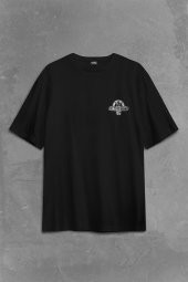 Bmw Engine Boxer Motor R1200Gs R 1200 Gs Motocycle Sırt Ön Baskılı Oversize Tişört Unisex T-Shirt - 1