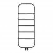 1200x450mm Spin Fırça Mat İnox Paslanmaz Çelik Parlak Black Chrome Havlupan - 1