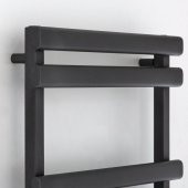 1200x600mm Jupiter Paslanmaz Çelik Night Black Siyah Havlupan - 2