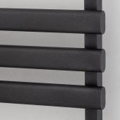 1200x600mm Jupiter Paslanmaz Çelik Night Black Siyah Havlupan - 3