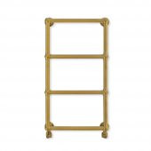 876x494mm Bianca Paslanmaz Çelik Fırça Brass Gold Altın Havlupan - 1