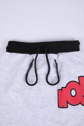 Babyhola Duble Paça Erkek Bebek Çocuk Pantolon Gümüş 35036 - 3