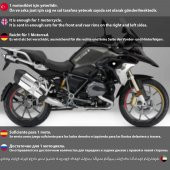 Germany Desing Siyah Kırmızı Sarı Almanya Jant Şeridi Sticker Çınar Extreme - 6