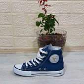 Fiyra 555 Kot Mavi Uzun Unisex Sneaker Keten Spor Ayakkabı - 10