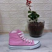 Fiyra 555 Pembe Uzun Unisex Sneaker Keten Spor Ayakkabı - 7