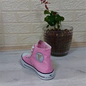 Fiyra 555 Pembe Uzun Unisex Sneaker Keten Spor Ayakkabı - 9