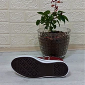 Fiyra 555 Bordo Uzun Unisex Sneaker Keten Spor Ayakkabı - 11