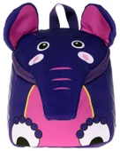 Kaukko Kids Love Purple Elephant Anaokul Çantası V6024 - 1