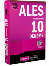 Pegem Yayınları 2024 ALES Tüm Adaylar İçin 10 Deneme - 2