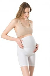 Fabony Bayan Modal Hamile Kısa Tayt 1110 - 1