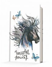 Deffter Unicorn Power 96 Yaprak Çizgili Sert Kapak Defter - 2