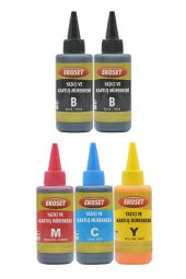 Ekoset Brother DCP-T820DW Renkli Muadil Mürekkep 100ml 5li set thumbnail 2
