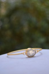 STONEAGE Sakız İncisi Altın Kaplama Bayan Bileklik thumbnail 2