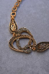 STONEAGE JEWELLERY Çift Vav Kadın Otantik Bileklik thumbnail 5